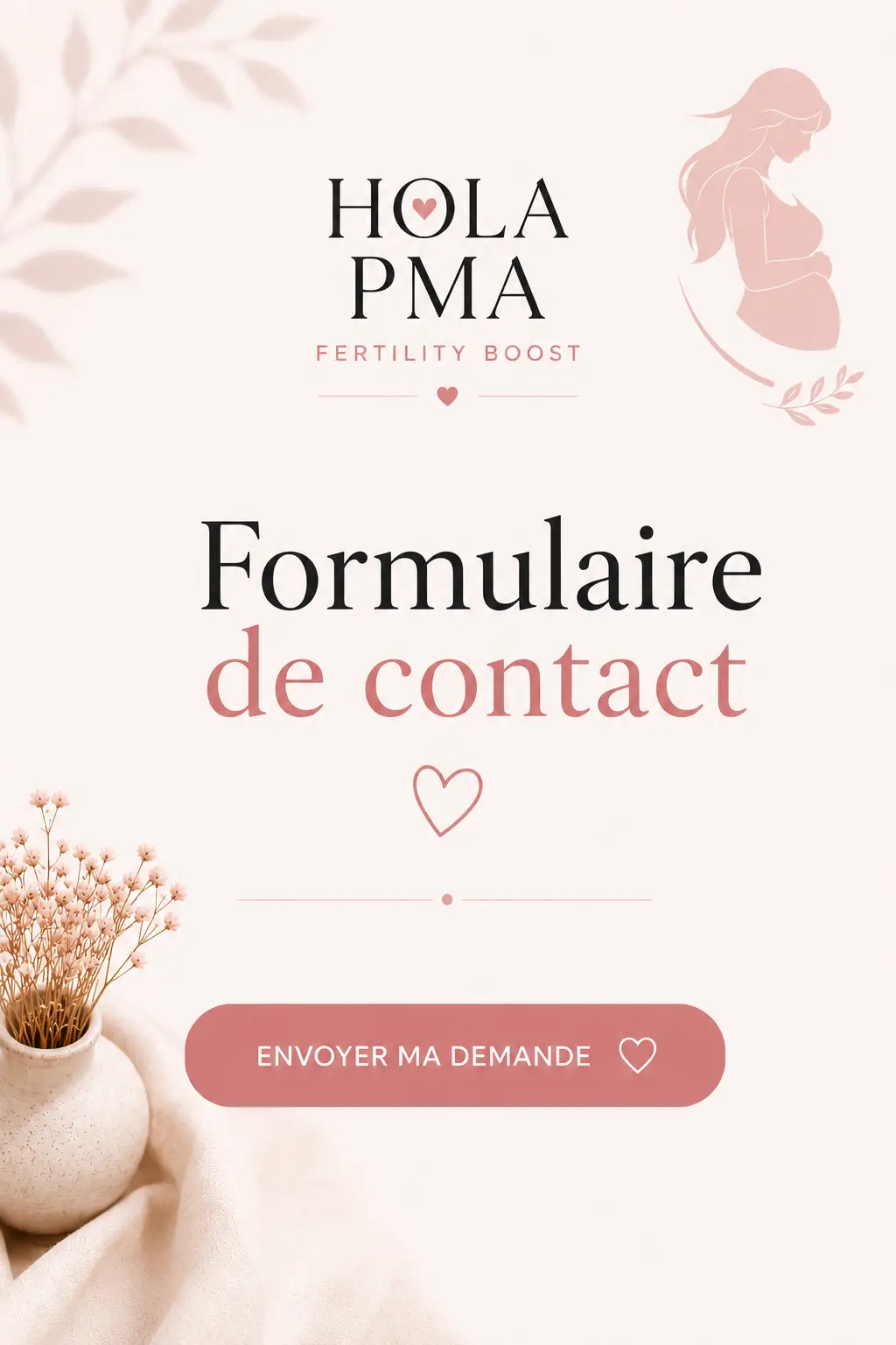 Formulaire de contact - cliniques PMA à l'étranger